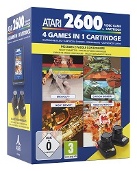 Atari 2600+ 4 in 1 Game Cartridge + Paddle Pack (Gaming Zubehr)